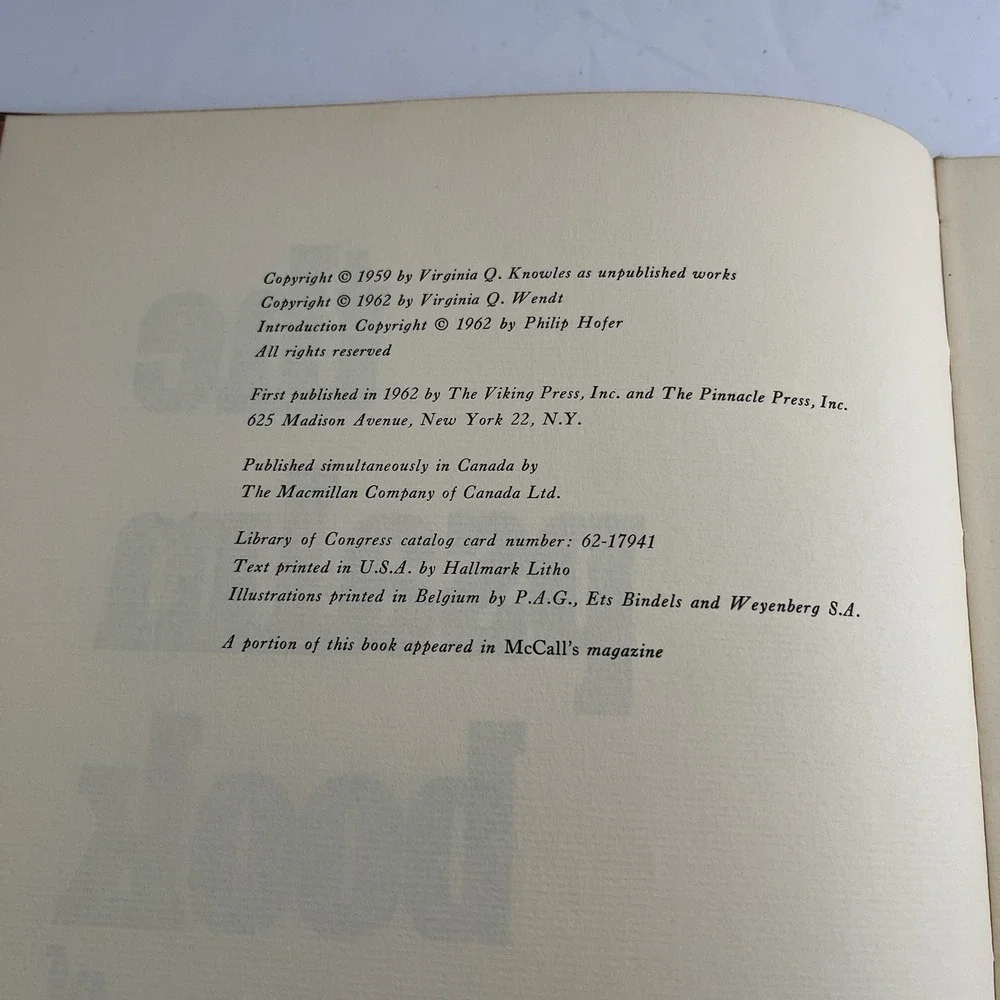 Charles Knowles 1962 1st Edition Vintage Illustrated Art Woodcuts The Psalm Book
